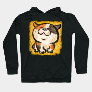 Tortoiseshell Cat happy Hoodie